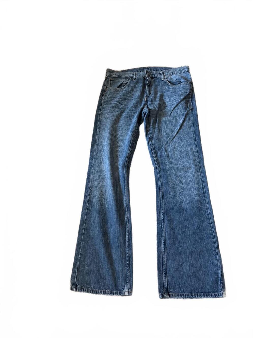 Levi’s 527 Low Boot Cut Jeans Dark Wash W34 L34 Men’s Classic Denim